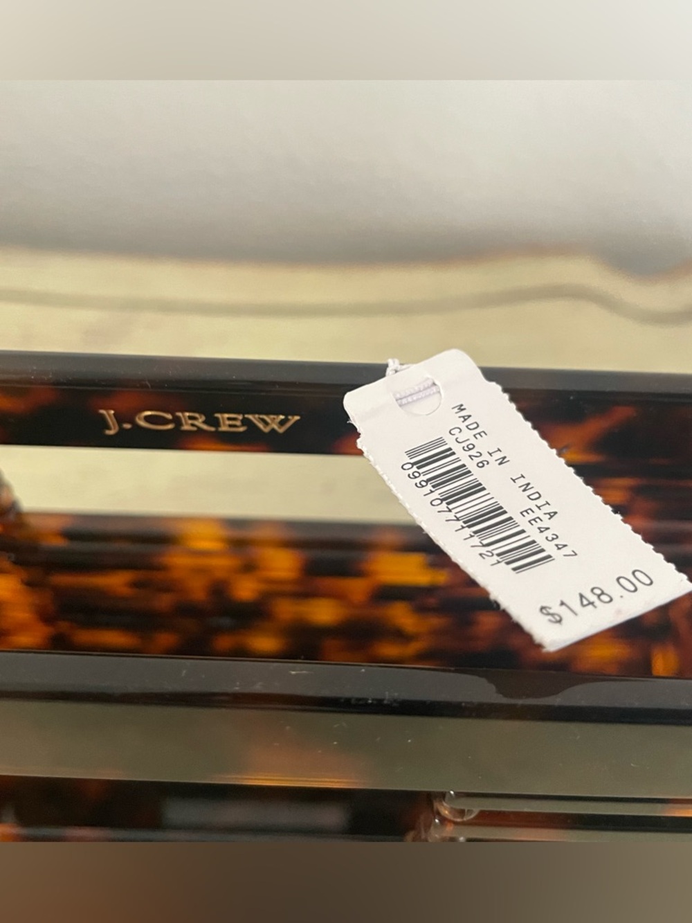 J. CREW Tortoise shell clutch
NWD $148 CJ926 - Picture 9 of 10